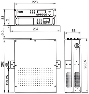 FMST-FXR061吸氣式感煙火災(zāi)
探測器與電源橫豎向配圖